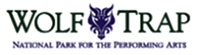 Wolf Trap National Park for the Performing Arts logo.